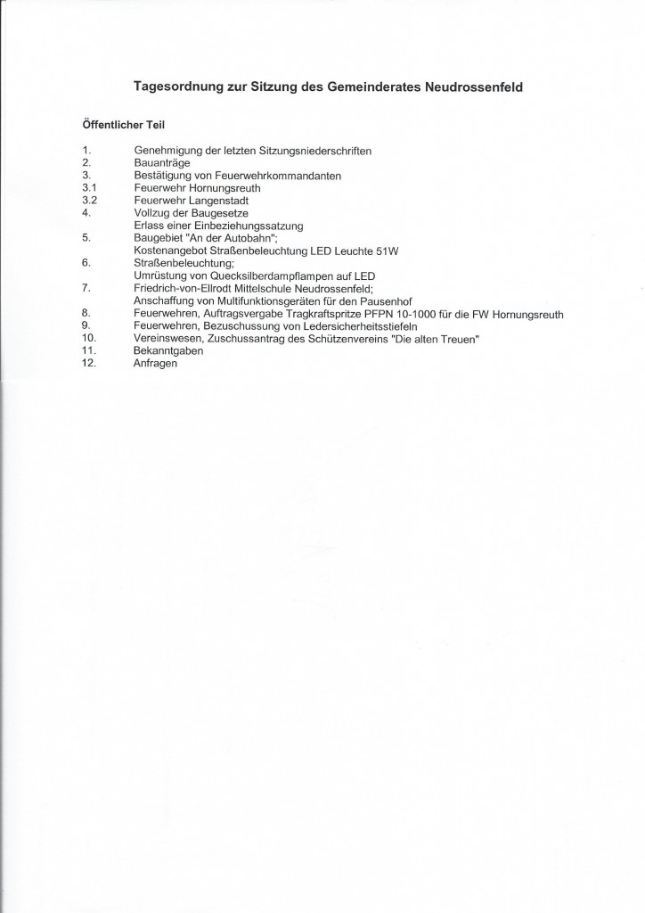 Tagesordnung_Gemeinderatssitzun_Neudrossenfeld_09-02-2015