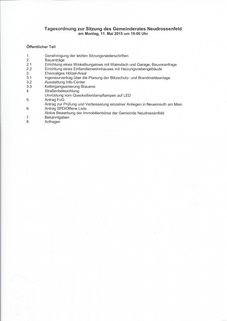 Tagesordnung_Gemeinderatssitzung_Mai_2015_Gemeinde-neudrossenfeld