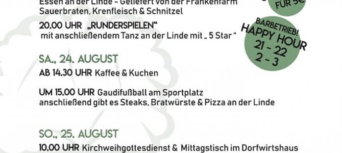 Kerwa in Langenstadt