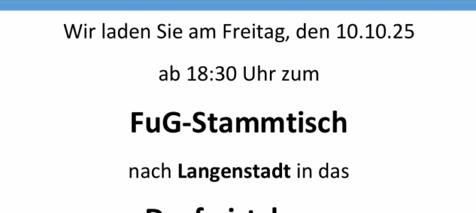Stammtisch in Langenstadt