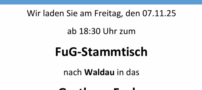 FuG-Stammtisch in Waldau (Fischessen)